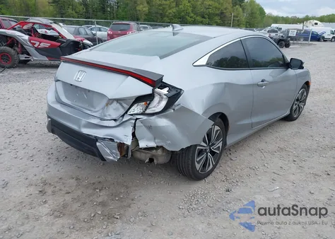 2017 Honda Civic Ex-T из США, поврежденный, VIN 2HGFC3B39HH351668